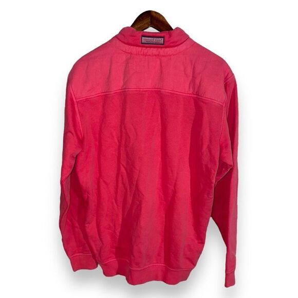 Pink Vineyard Vines Shepshirt 1/4 Zip Sweatshirt Size S - Picture 8 of 9